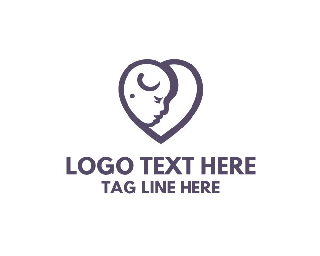 Baby Face Soft love Logo