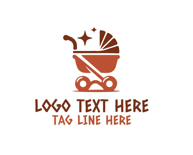 Baby Stroller Cart Logo