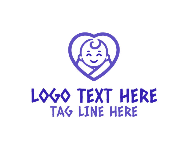 Baby Face Soft Love Logo