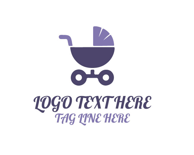 Baby Cart Purple Logo