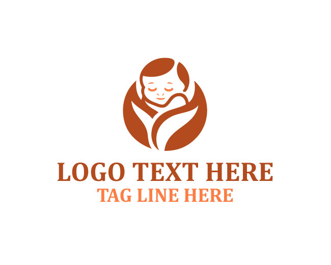 Baby Face Chubby Style Logo
