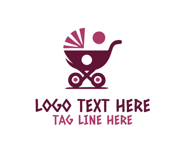 Baby Cart Identity Logo
