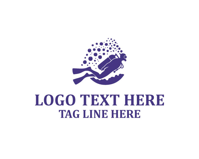 Scuba Minimal Logo