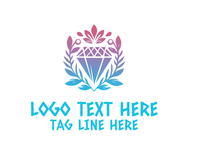 Bloom Floral Diamond Logo
