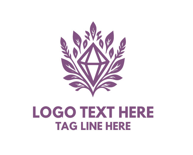  Rose Floral Diamond Logo