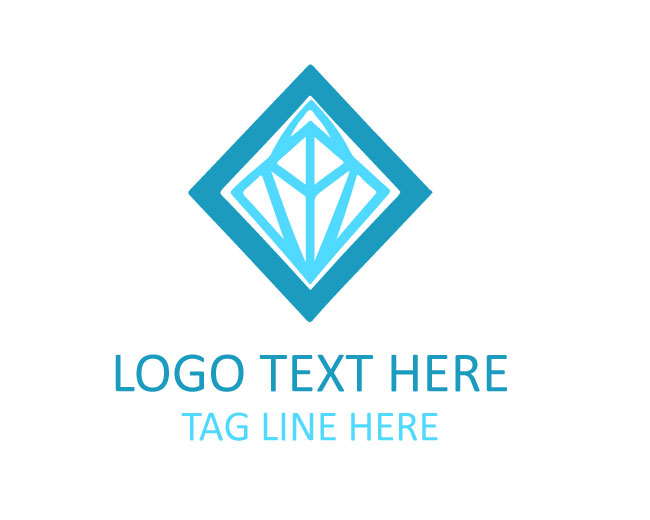 Lotus Floral Diamond Logo