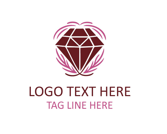Floral Crown Diamond Logo