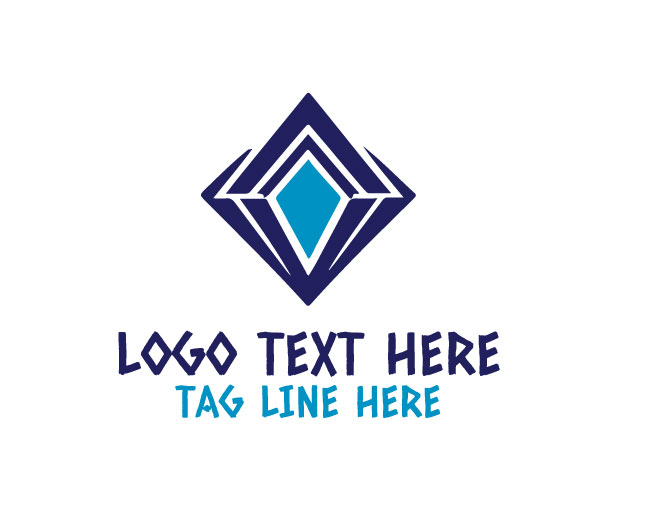  Floral Edge Diamond Logo