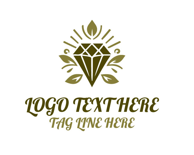  Blossom Core Floral Diamond Logo