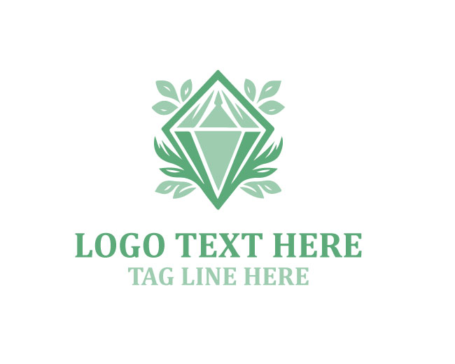 Floral Lattice Diamond Logo