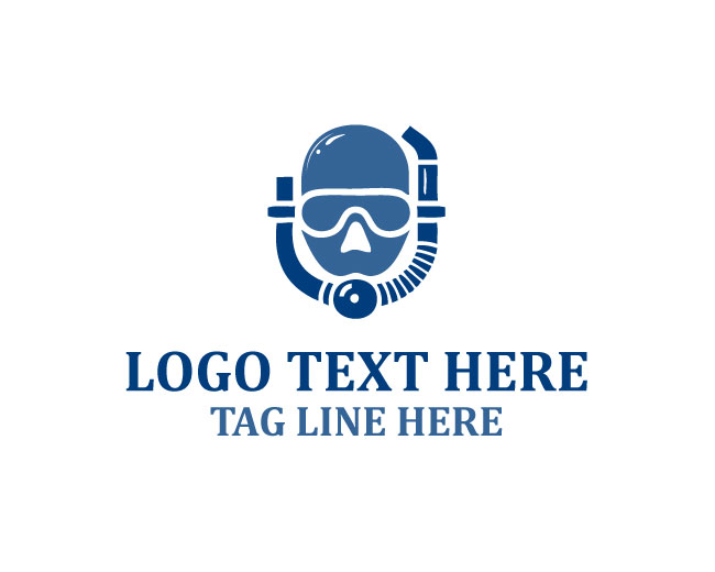 Snorkel Mask Logo