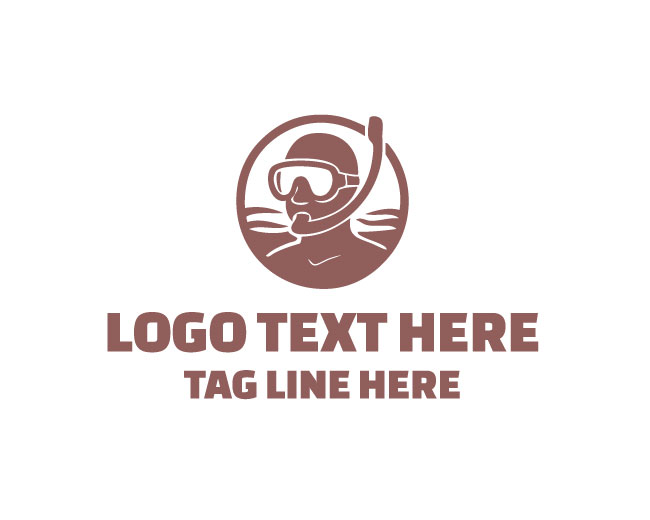 Snorkeling Wave Logo