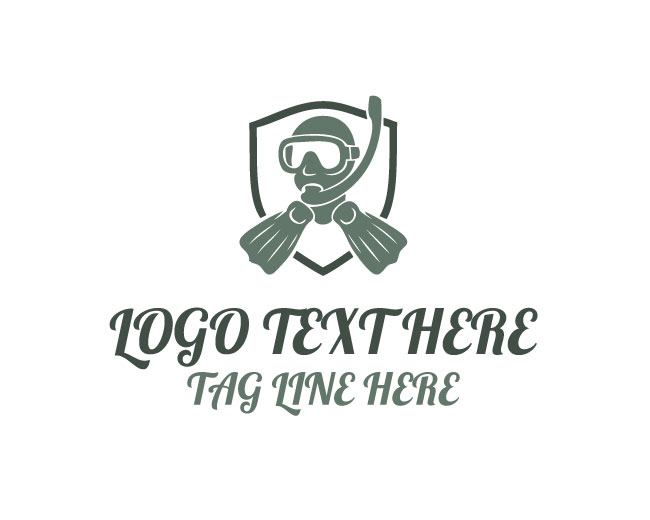 Simple Snorkeling Logo