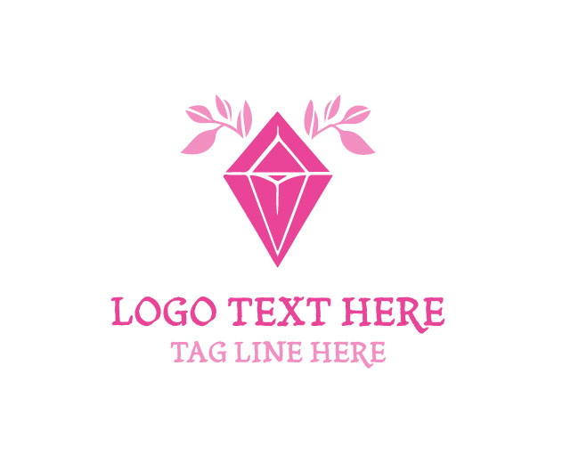 Radiant Petal Floral Diamond Logo