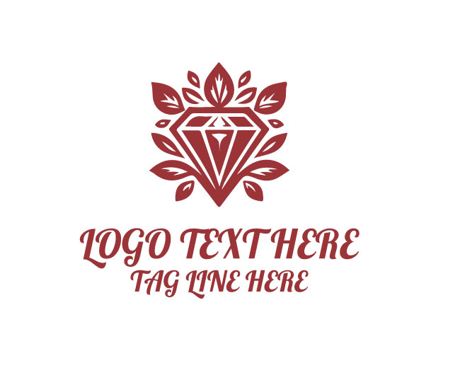  Floral Aura Diamond Logo