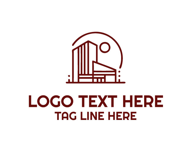 Architecture Building Icon Logo