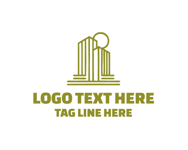 Architecture Building Identity Logo