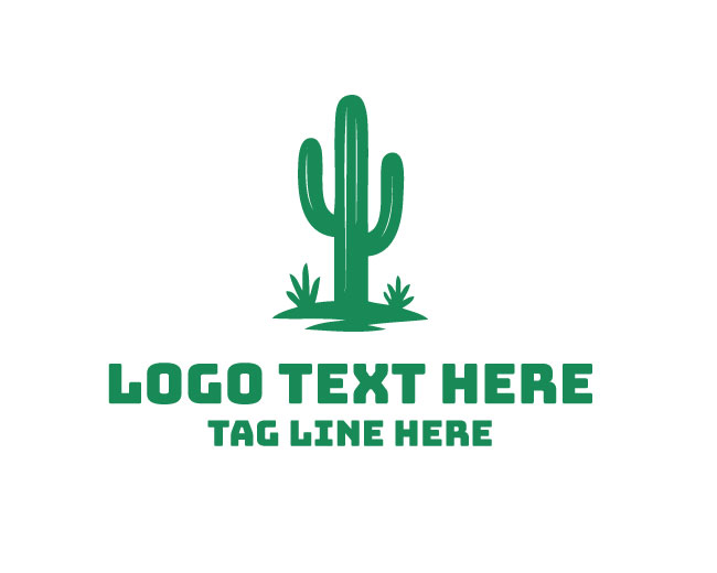 Cactus plant Logo