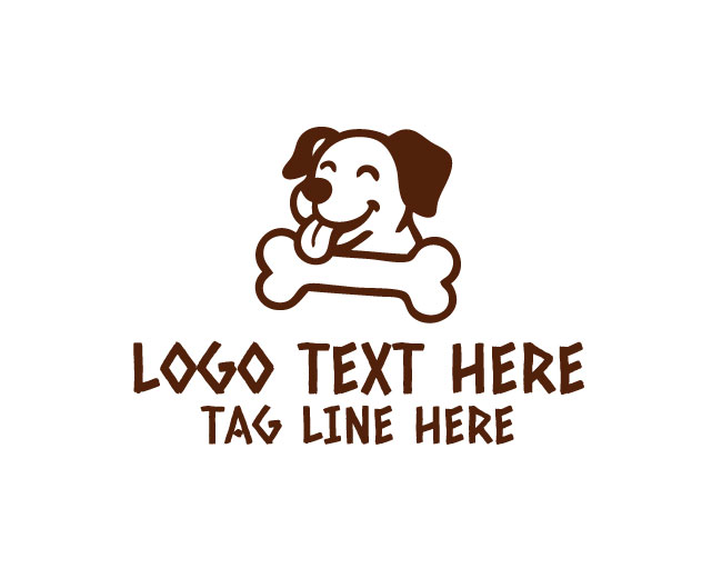 Friendly Dog Treat Logo