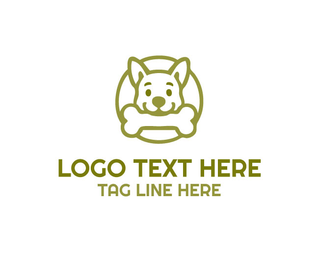Friendly Puppy Treat Logo