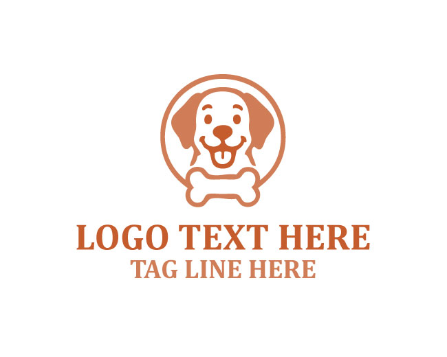 Dog Treat Cute Logo