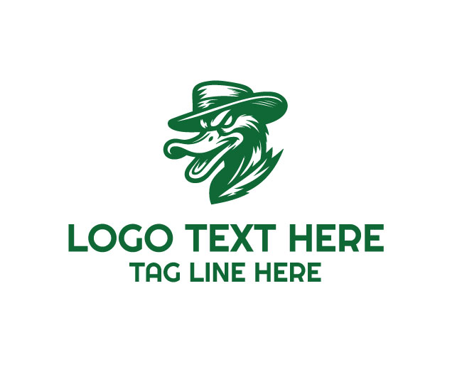 Duck Mascot Logo