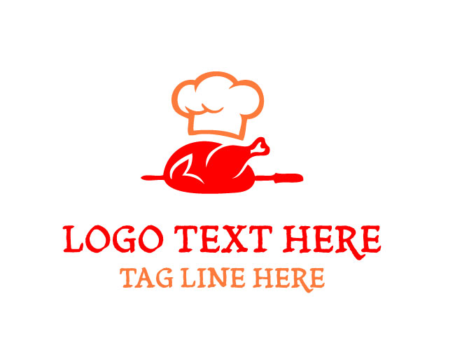 Roasting Chef Hat Logo