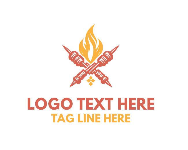 Roasting Flame Logo