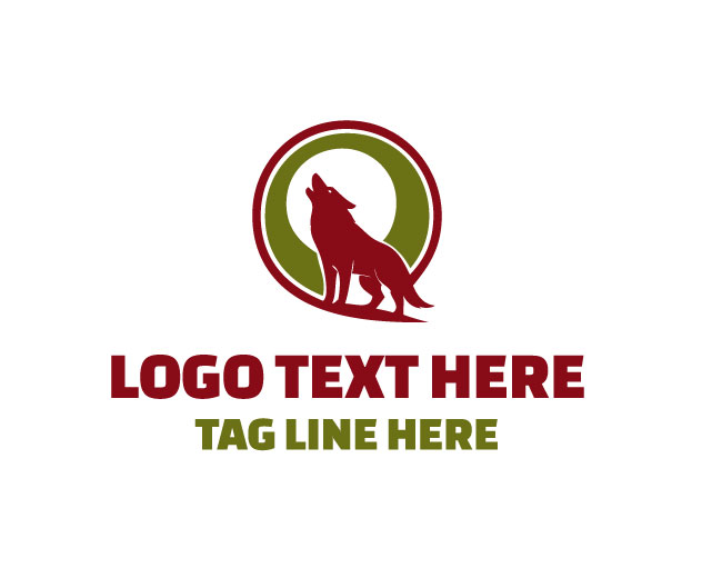 Wolf Moon Shadow Fill Logo