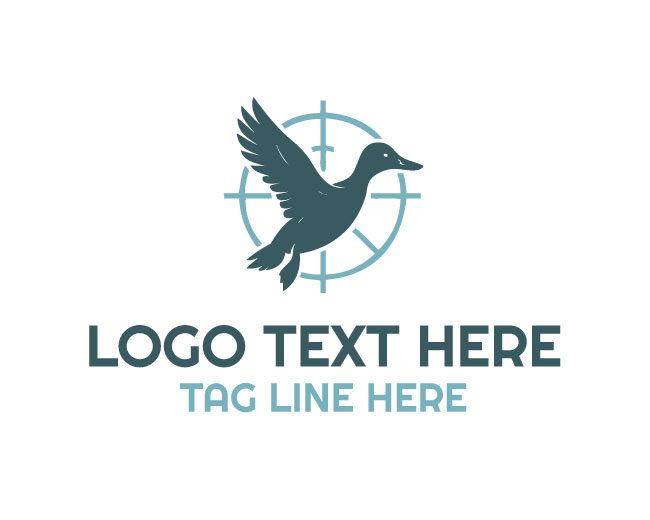 Duck Hunting Strong Logo