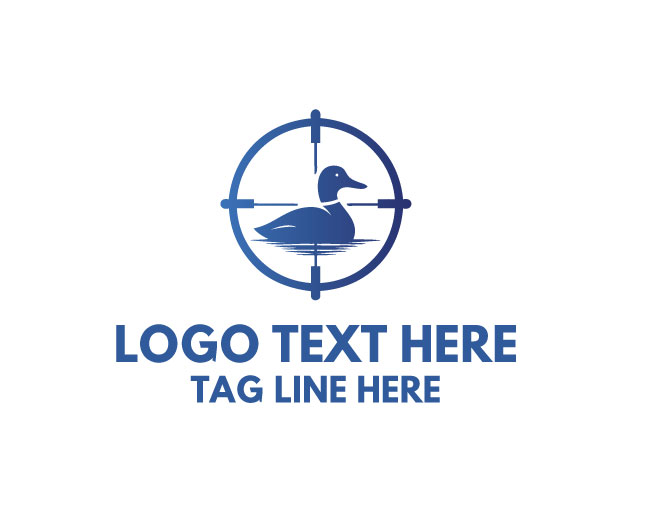  Duck Hunting Target Logo