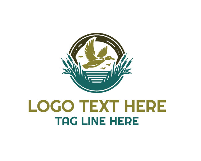  Duck Hunting Target Logo