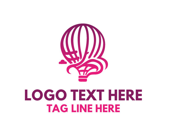 Hot Air Balloon Flight Logo