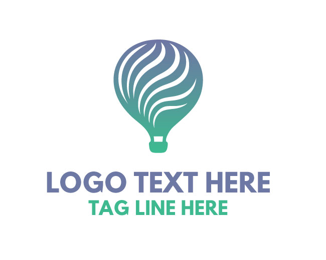  Hot Air Balloon Air Travel Logo