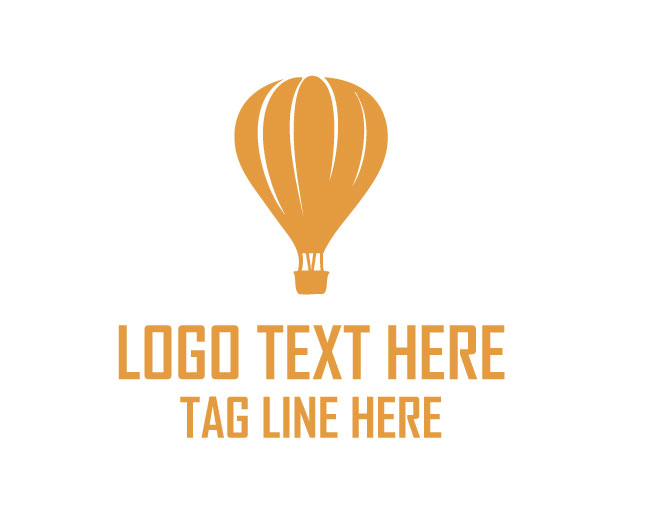  Hot Air Balloon Night Sky Logo