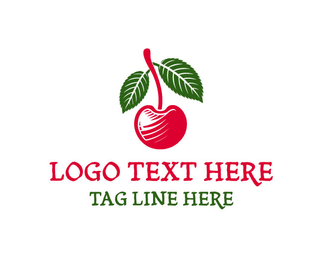 Green Cherry Style Logo