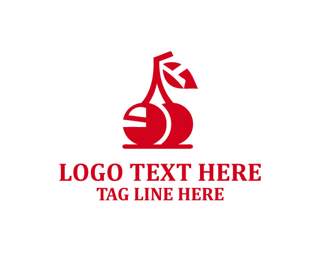 Classic Cherry Fruit Logo