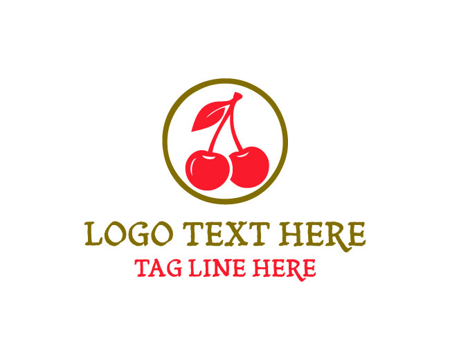 Light Cherry Fruit Logo