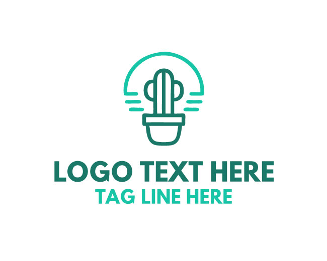 Green Cactus Logo