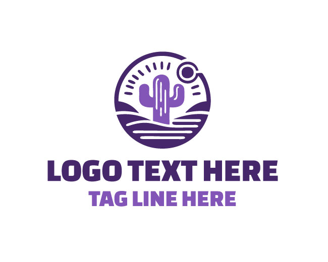  Cactus Nature Logo