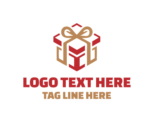 Minimal Gift Package Logo