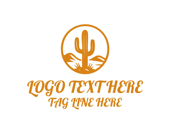 Succulent Cactus Logo