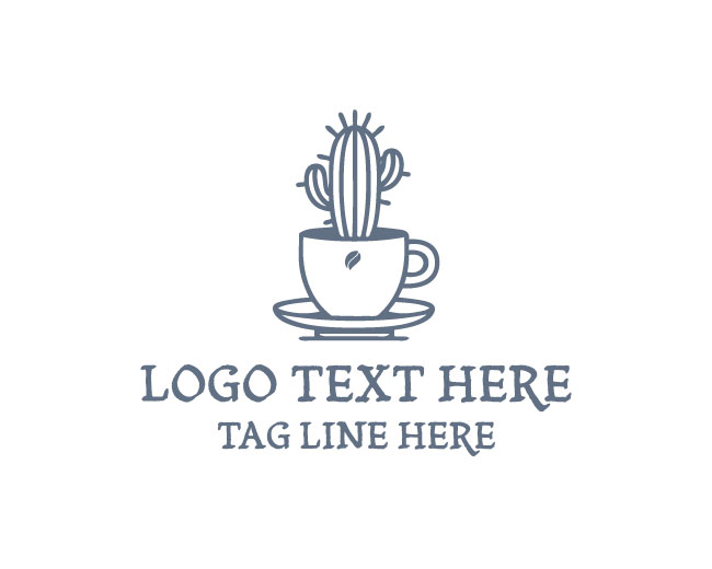   Cup Cactus Logo