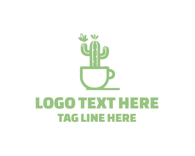 Mini Cup Cactus Logo
