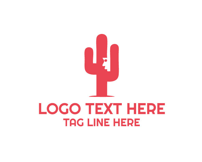 Cute Cactus Logo