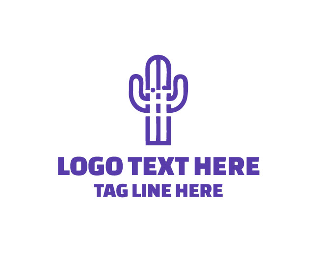 Chibi Cactus Logo
