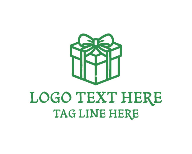 Straight Gift Box Logo