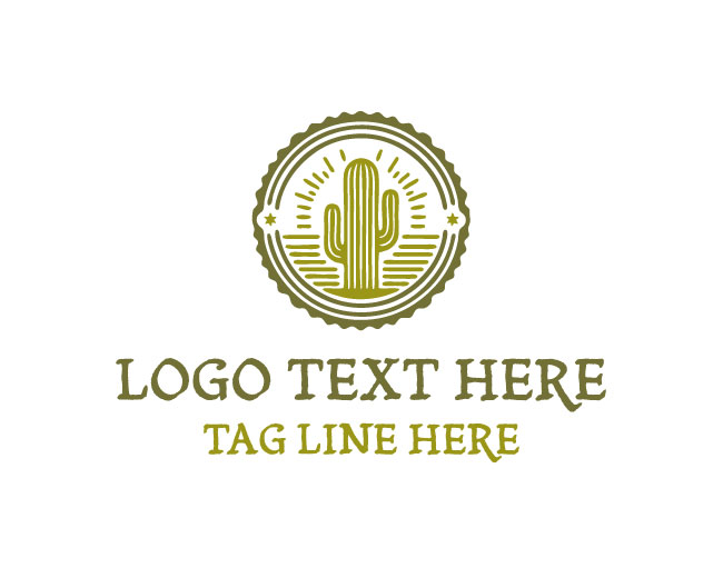  Vintage Heritage Cactus Logo