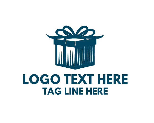 Professional Simple Gift Box Logo