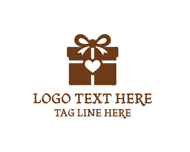 Gift Box Product Logo